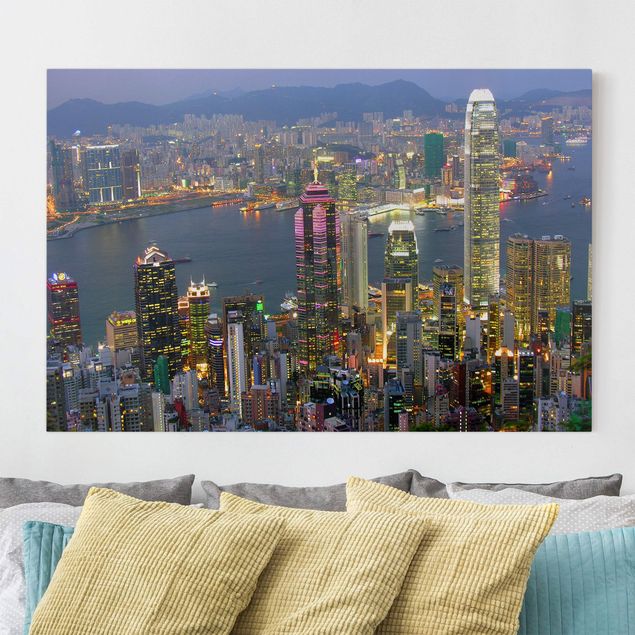 Quadri Asia Skyline di Hong Kong