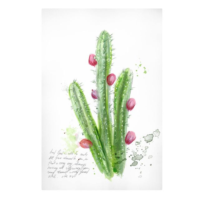 Stampe Cactus con versi biblici II