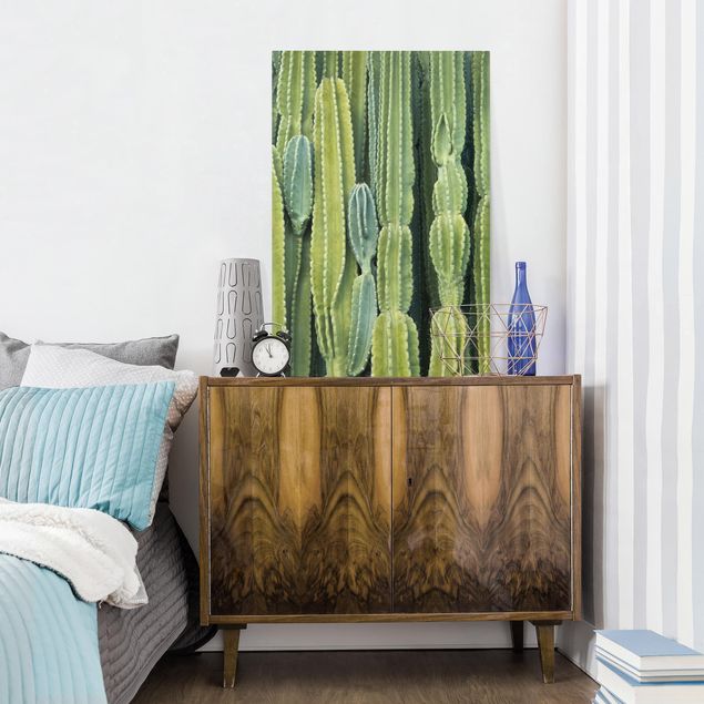 Quadri floreali moderni Muro di cactus