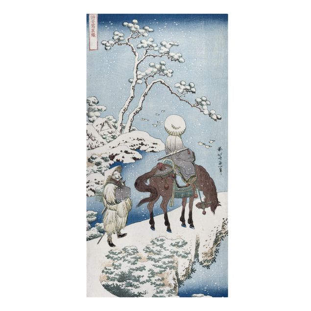 Quadri moderni   Katsushika Hokusai - Il poeta cinese Su Dongpo