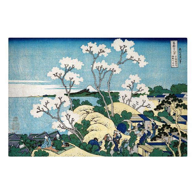 Quadri con paesaggio Katsushika Hokusai - Il Fuji di Gotenyama