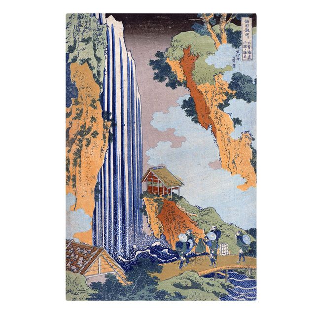 Quadri moderni per arredamento Katsushika Hokusai - Cascata di Ono sul Kisokaidô