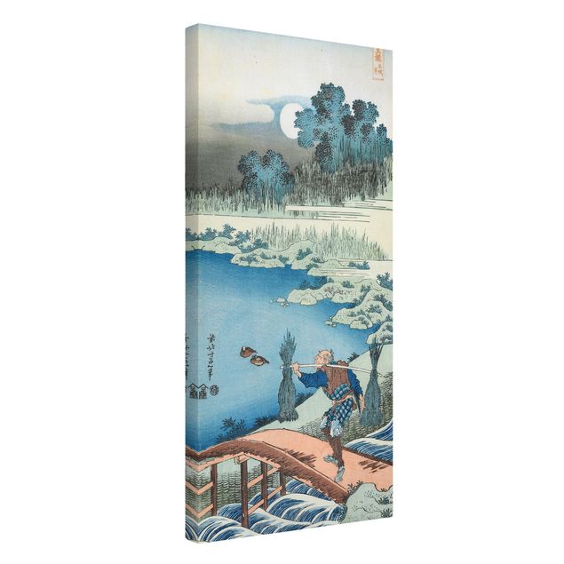 Quadro moderno Katsushika Hokusai - Portatori di riso (Tokusagari)