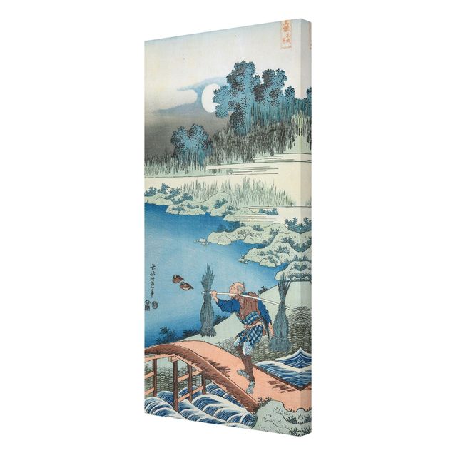 Quadro natura Katsushika Hokusai - Portatori di riso (Tokusagari)