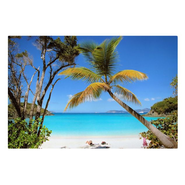Quadri con spiaggia e mare Le Seychelles