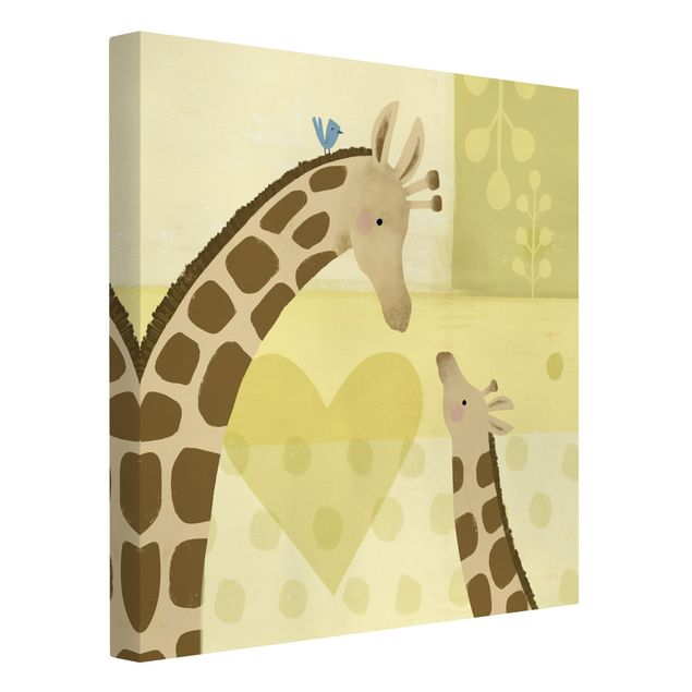 Quadri moderni   Io e la mamma - Giraffe