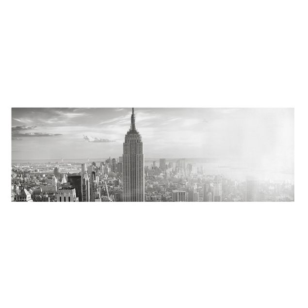 Quadri in bianco e nero Skyline di Manhattan