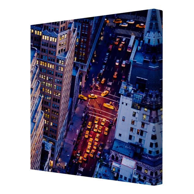 Stampe su tela città Luci di Manhattan