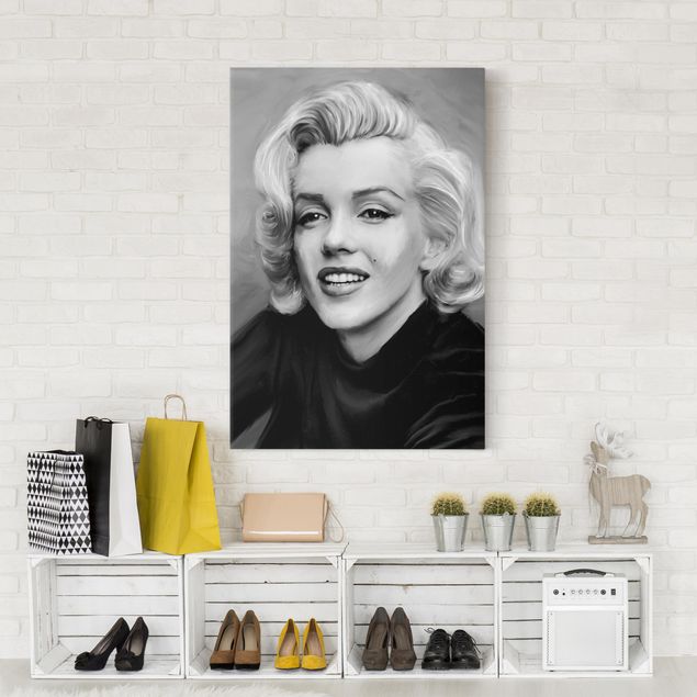 Quadri moderni   Marilyn in privato