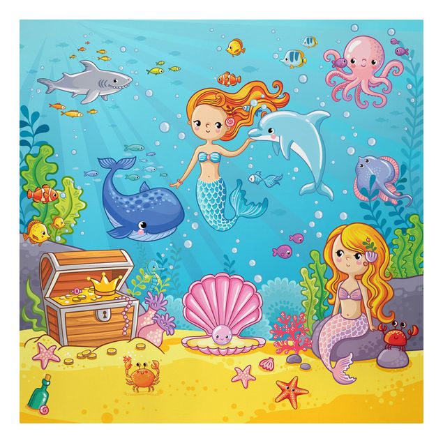 Stampe Sirena - Mondo sommerso