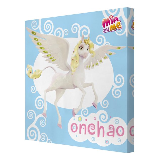 Quadri stampe Mia and me - Unicorno Onchao
