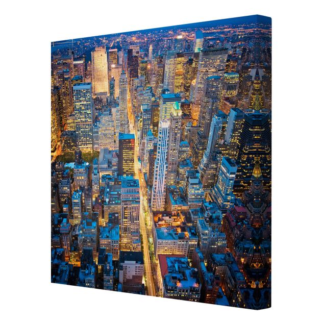 Quadri su tela con architettura e skylines Centro di Manhattan