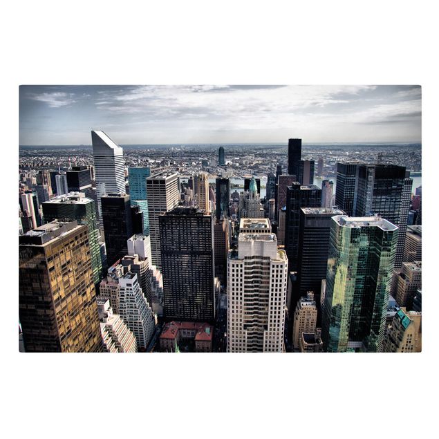 Quadri skyline  Nel bel mezzo di New York
