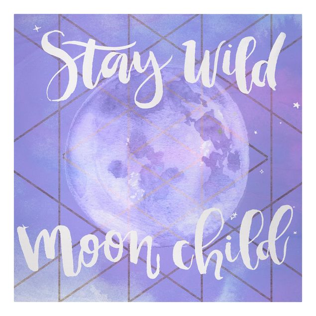 Stampe Moon Child - Stay Wild