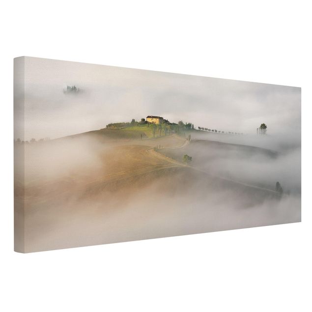 Quadri natura Nebbia mattutina in Toscana