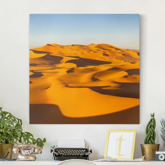 Tela dune Deserto di Murzuq in Libia