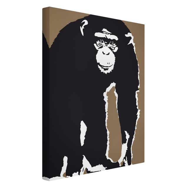 Quadro scimmia Scimpanzé