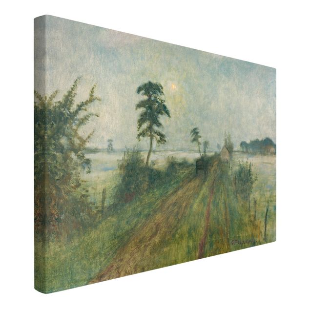 Quadri espressionismo Otto Modersohn - Atmosfera serale nella brughiera