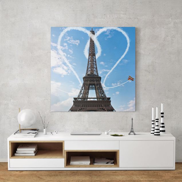 Stampe su tela parigi Parigi - Città dell'amore