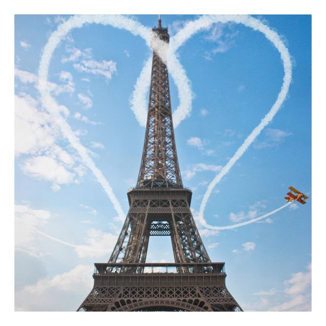 Stampe su tela città Parigi - Città dell'amore