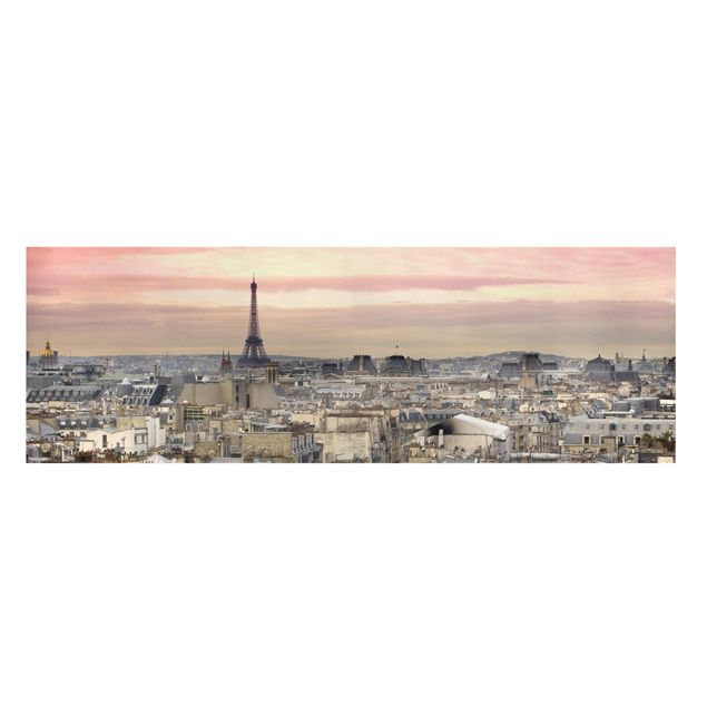 Stampa su tela città Parigi da vicino