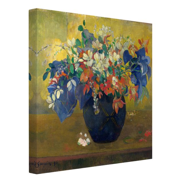 Quadro moderno Paul Gauguin - Fiori in un vaso