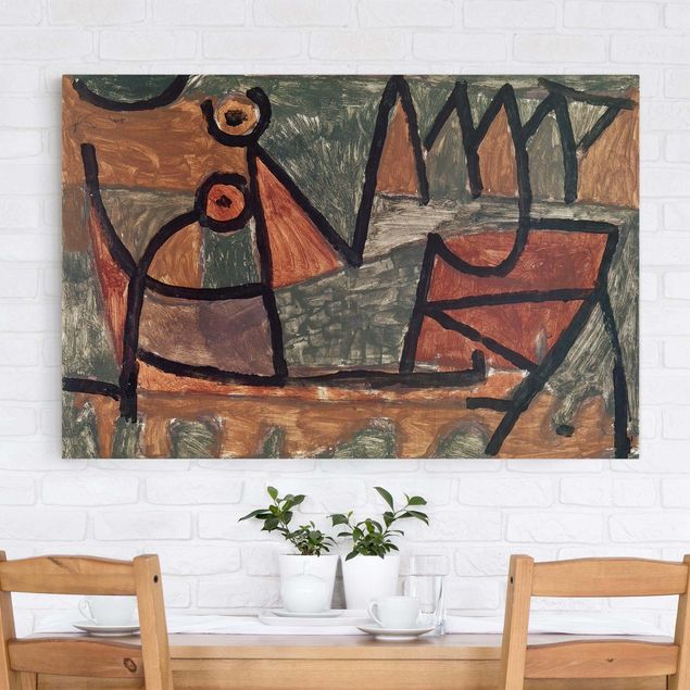 Stampe quadri famosi Paul Klee - Sinistro viaggio in barca