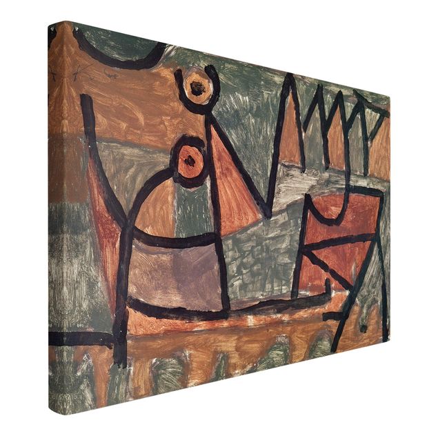 Quadro astratto Paul Klee - Sinistro viaggio in barca