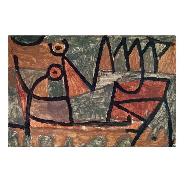 Riproduzioni quadri famosi Paul Klee - Sinistro viaggio in barca