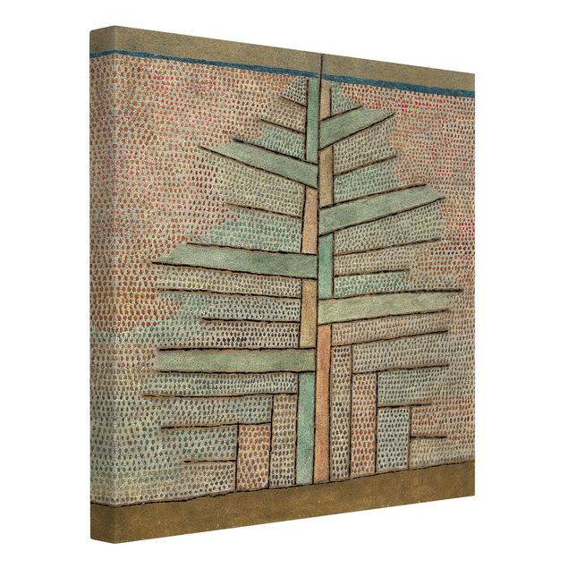 Quadri su tela con foresta Paul Klee - Pino