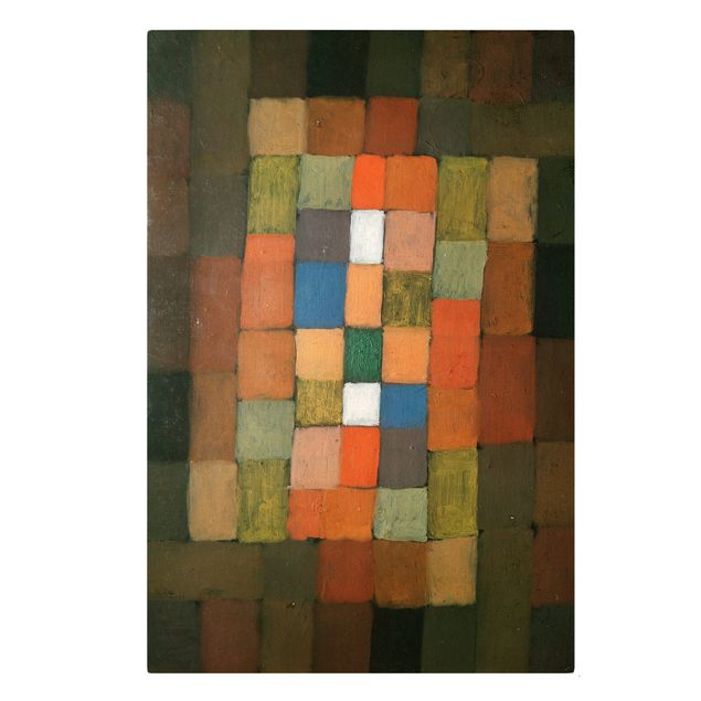 Riproduzioni quadri famosi Paul Klee - Aumento statico-dinamico