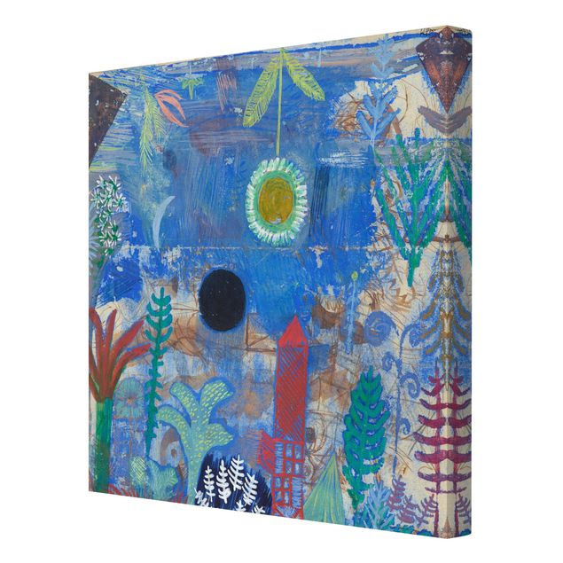 Quadro blu Paul Klee - Paesaggio sommerso