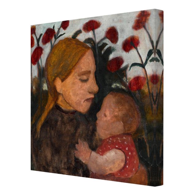 Ritratto quadro Paula Modersohn-Becker - Ragazza con bambino