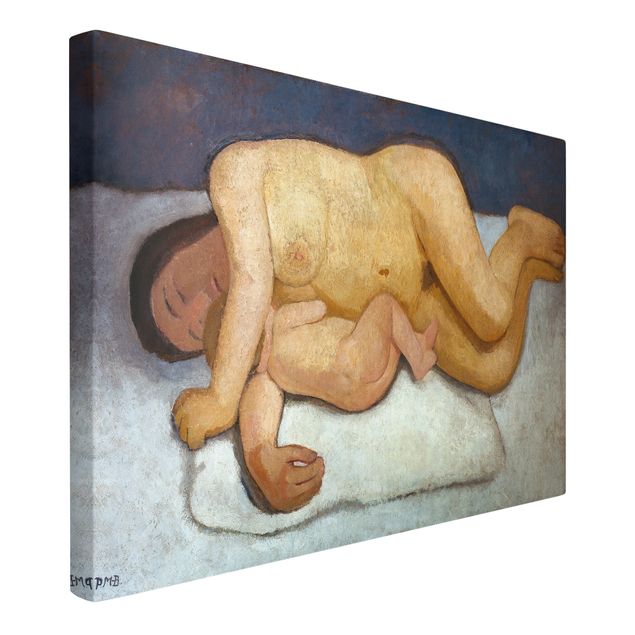 Stile artistico Paula Modersohn-Becker - Madre e figlio reclinati