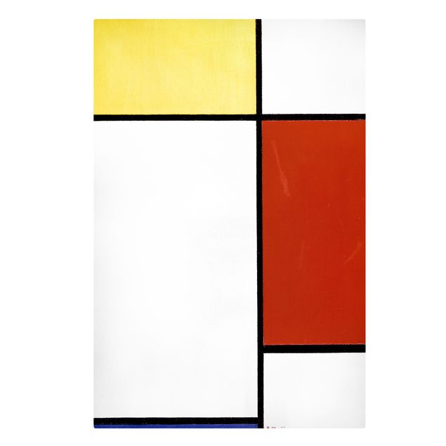 Quadri astratti moderni Piet Mondrian - Composizione I