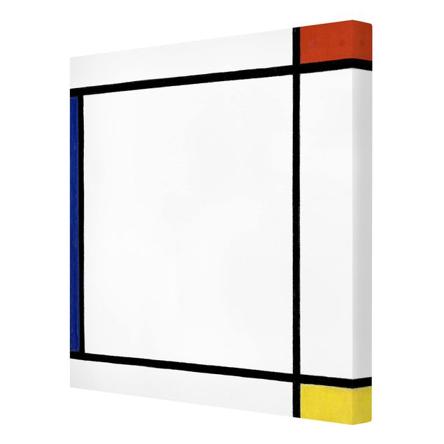 Riproduzioni quadri Piet Mondrian - Composizione III con rosso, giallo e blu