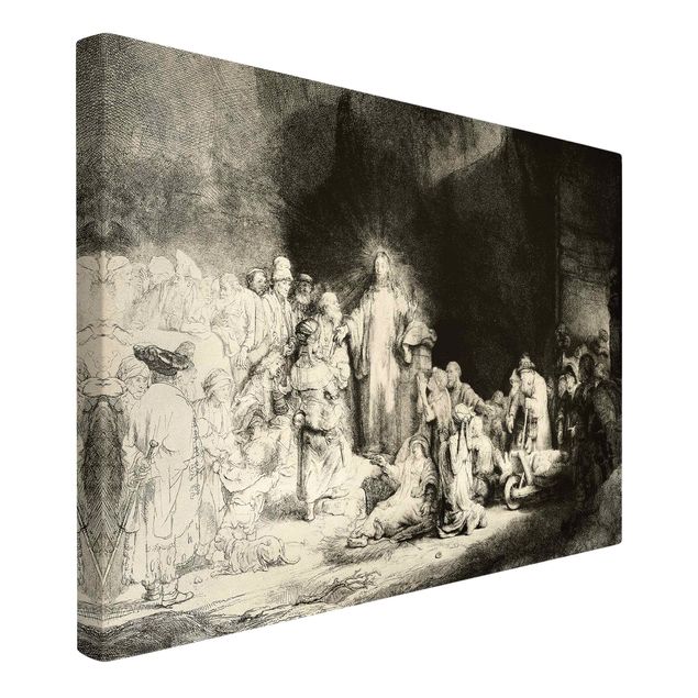 Correnti artistiche Rembrandt van Rijn - Cristo che guarisce i malati. I cento fiorini