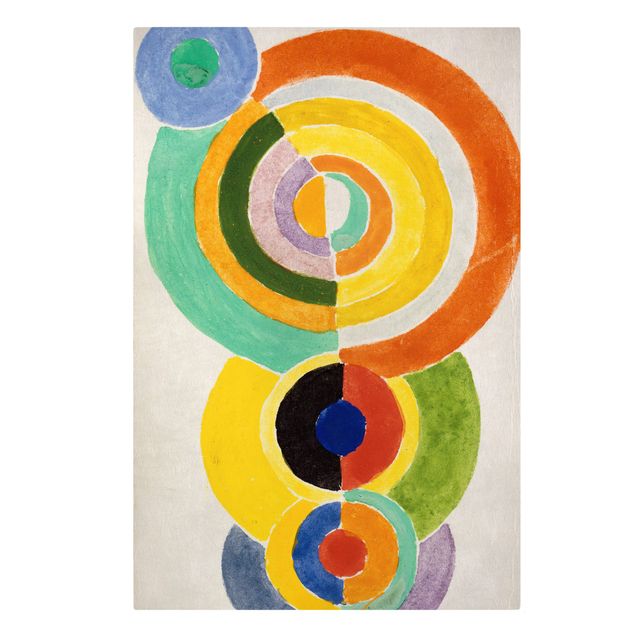 Riproduzioni quadri famosi Robert Delaunay - Ritmo I