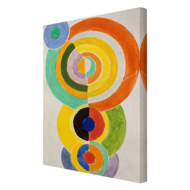 Quadro colorato Robert Delaunay - Ritmo I