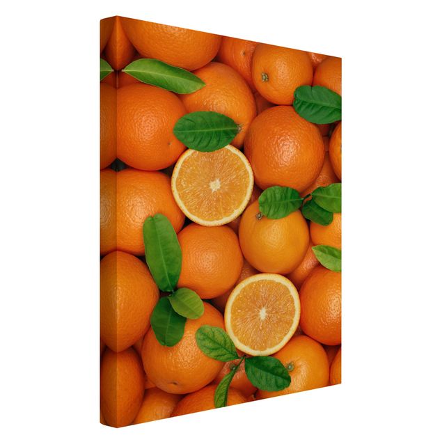 Quadri arancioni Arance succose