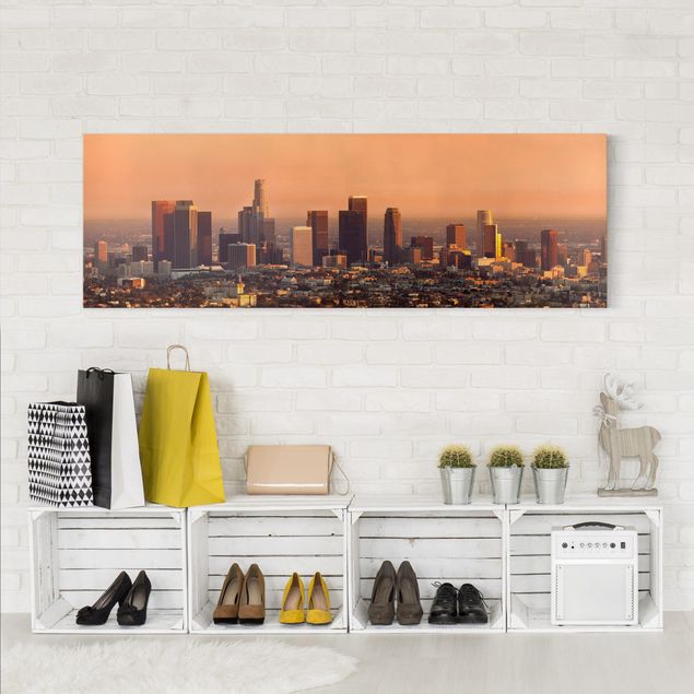 Quadri su tela con architettura e skylines Skyline di Los Angeles