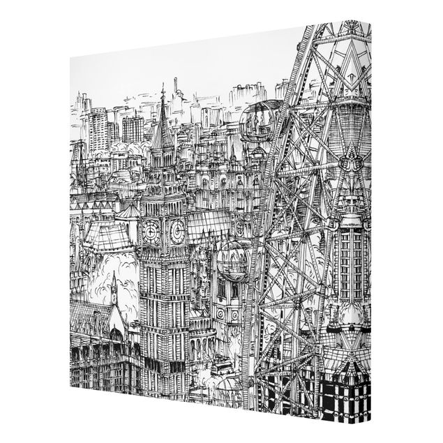 Quadri stampe Studio della città - London Eye