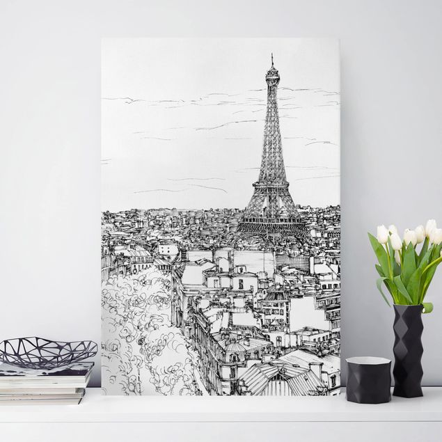 Quadro Parigi Città studio - Parigi
