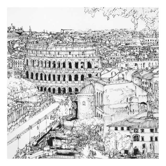 Quadri Studio della città - Roma