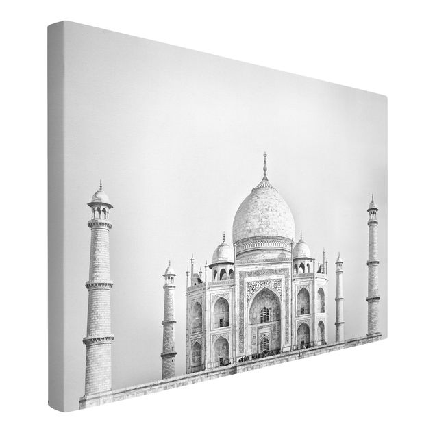 Quadro grigio Taj Mahal in grigio