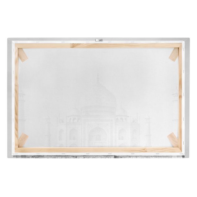 Stampa su tela - Taj Mahal In Gray - Orizzontale 3:2