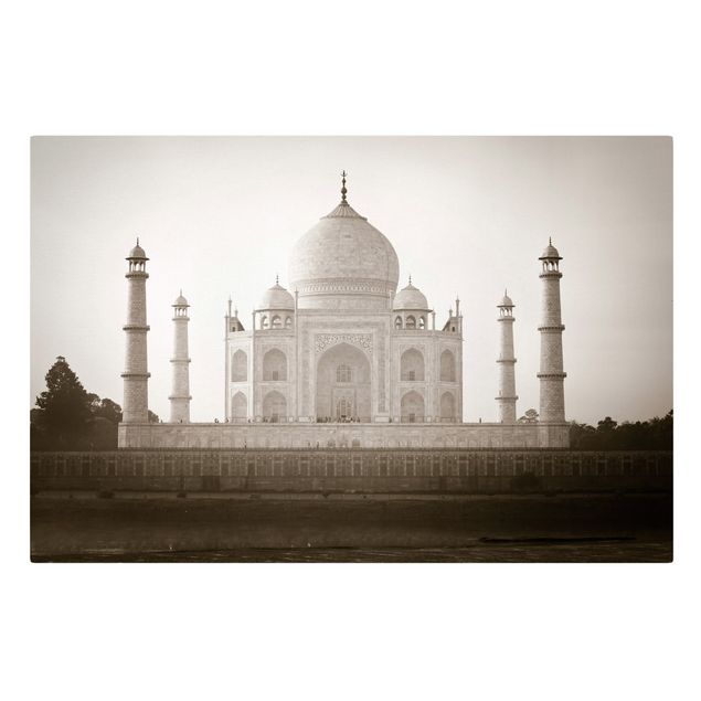 Quadri su tela con architettura e skylines Taj Mahal