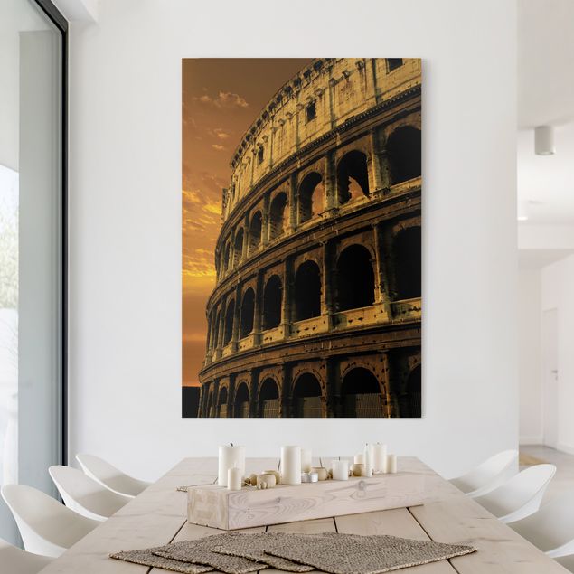 Tela Italia Il Colosseo