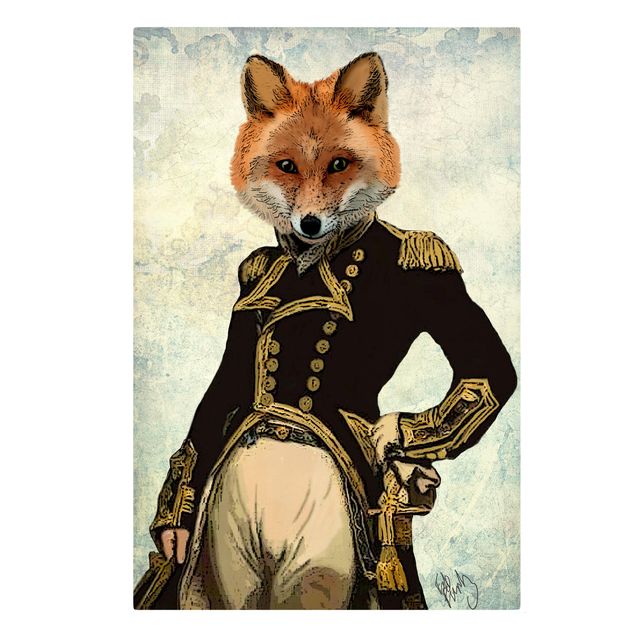 Stampe Ritratto di animali - Ammiraglio di volpe
