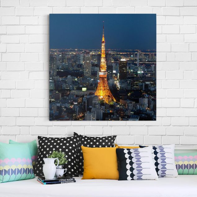 Quadri su tela Asia Torre di Tokyo